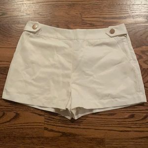 Forever21 Cream Shorts